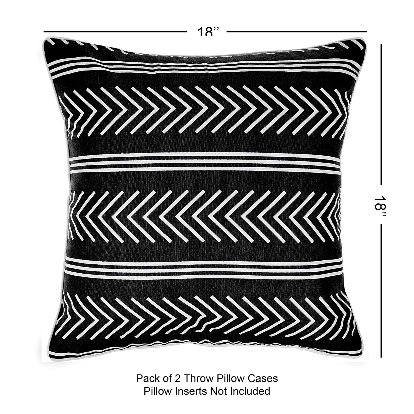Printed Throw Pillow Cushion Covers · REDEARTH ·