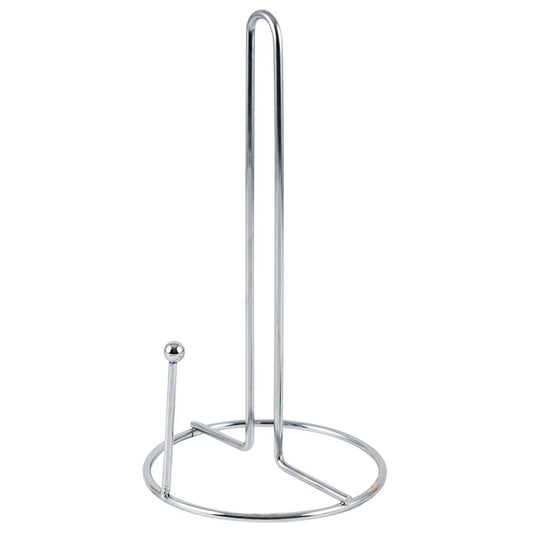Tall - Silver Metal Paper Towel Holder Home Mart Goods