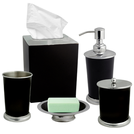 Maebrie Collection Bathroom Accessories Set – Elegant 5-Piece Décor Set Decozen