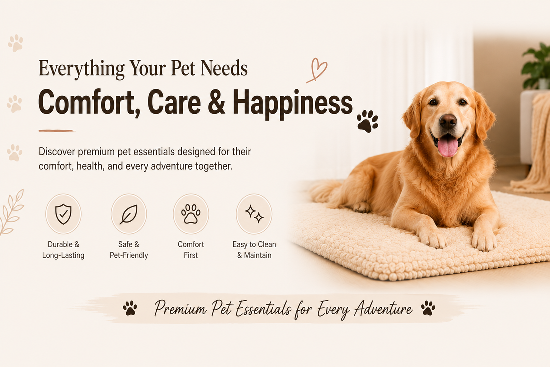 Essential Pet Products Every Pet Parent Needs for a Happy, Comfortable Companion