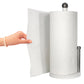 Enamel Coated Steel Paper Towel Holder (Black)
