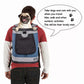 JESPET pet backpack carrier for small dog and puppy soft travel backpack for hiking, walking, and outdoor family activities