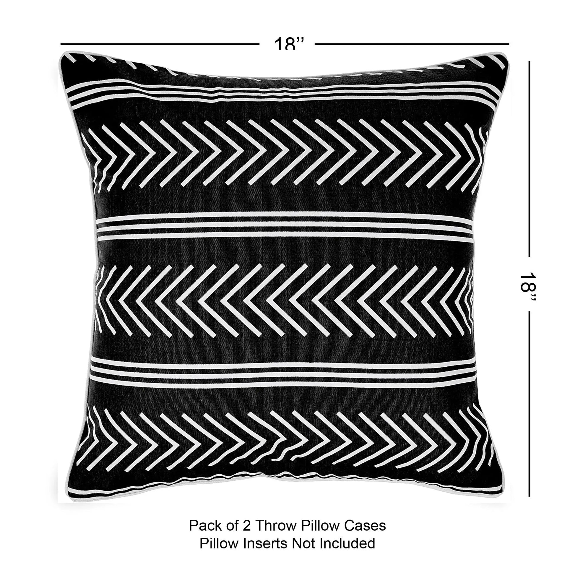 Printed Throw Pillow Cushion Covers · REDEARTH ·