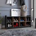 Entryway Storage Unit – 8-Cube Stackable Shoe Organizer