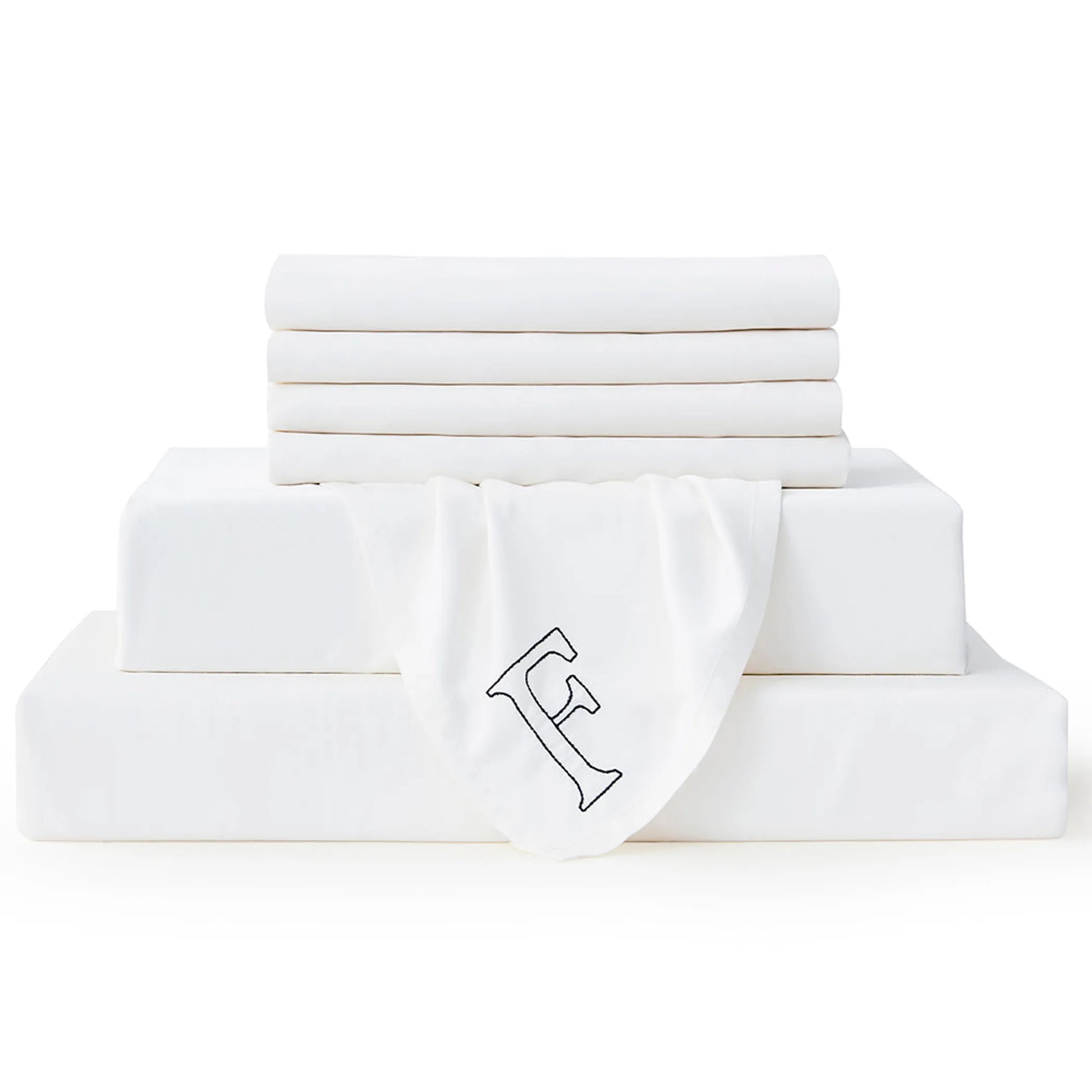White Bambusa 7-Piece Sheet Set – Soft, Breathable & Easy to Use Bambusa Sheets