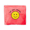Oh Hey There Plush Fleece Nap Blanket Cocus Pocus