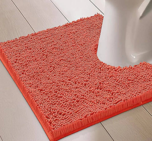 3-Piece Coral Chenille Bath Mat Set – Soft, Absorbent & Non-Slip Home Mart Goods