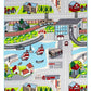 City Roads Kids Play Mat – Educational, Soft & Reversible Rug Home Mart Goods