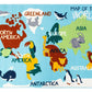 City Roads Kids Play Mat – Educational, Soft & Reversible Rug Home Mart Goods