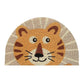 Half Circle Beige Tiger Door Mat – Durable, Non-Slip & All-Weather Home Mart Goods