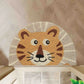 Half Circle Beige Tiger Door Mat – Durable, Non-Slip & All-Weather Home Mart Goods