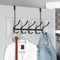 Matte Black Over-the-Door Hanger – 10 Hook Heavy-Duty Organizer Home Mart Goods