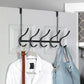 Matte Black Over-the-Door Hanger – 10 Hook Heavy-Duty Organizer Home Mart Goods
