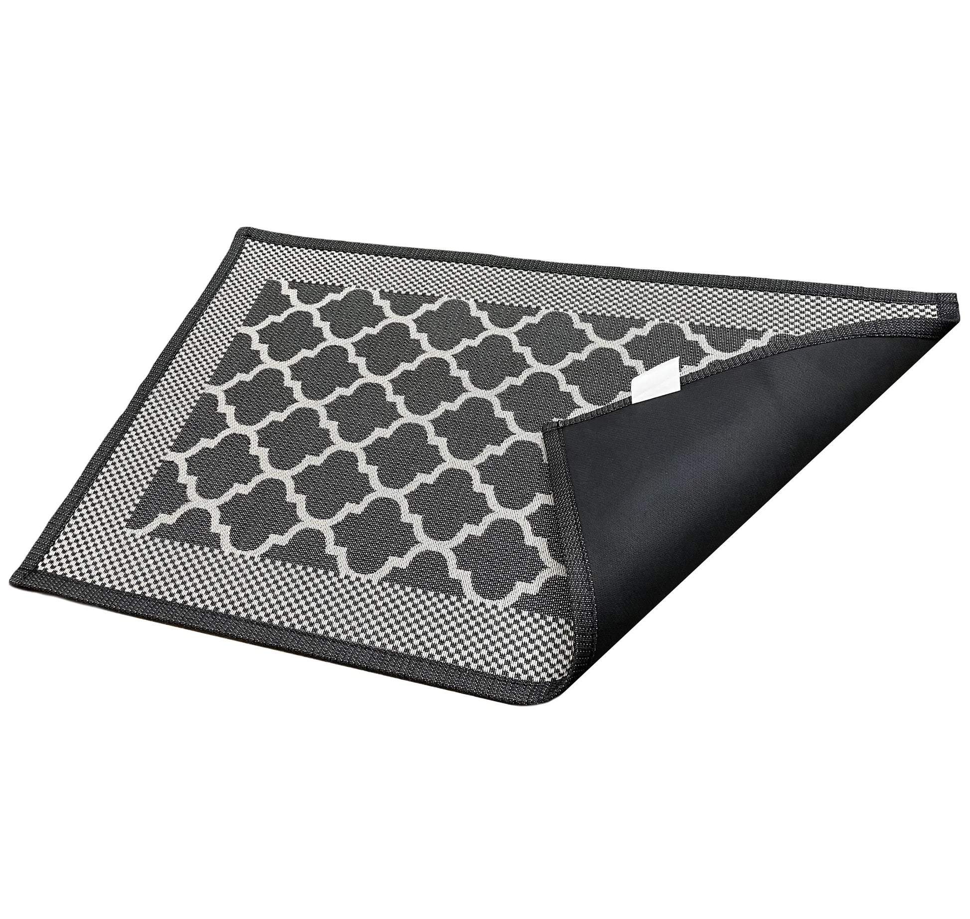 Black All-Season Door Mat – Durable, Absorbent & Non-Slip (18" x 30") Home Mart Goods