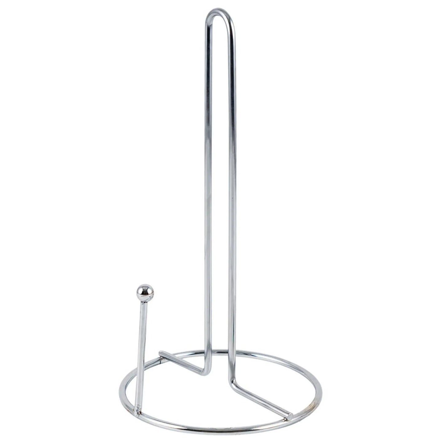 Tall - Silver Metal Paper Towel Holder Home Mart Goods