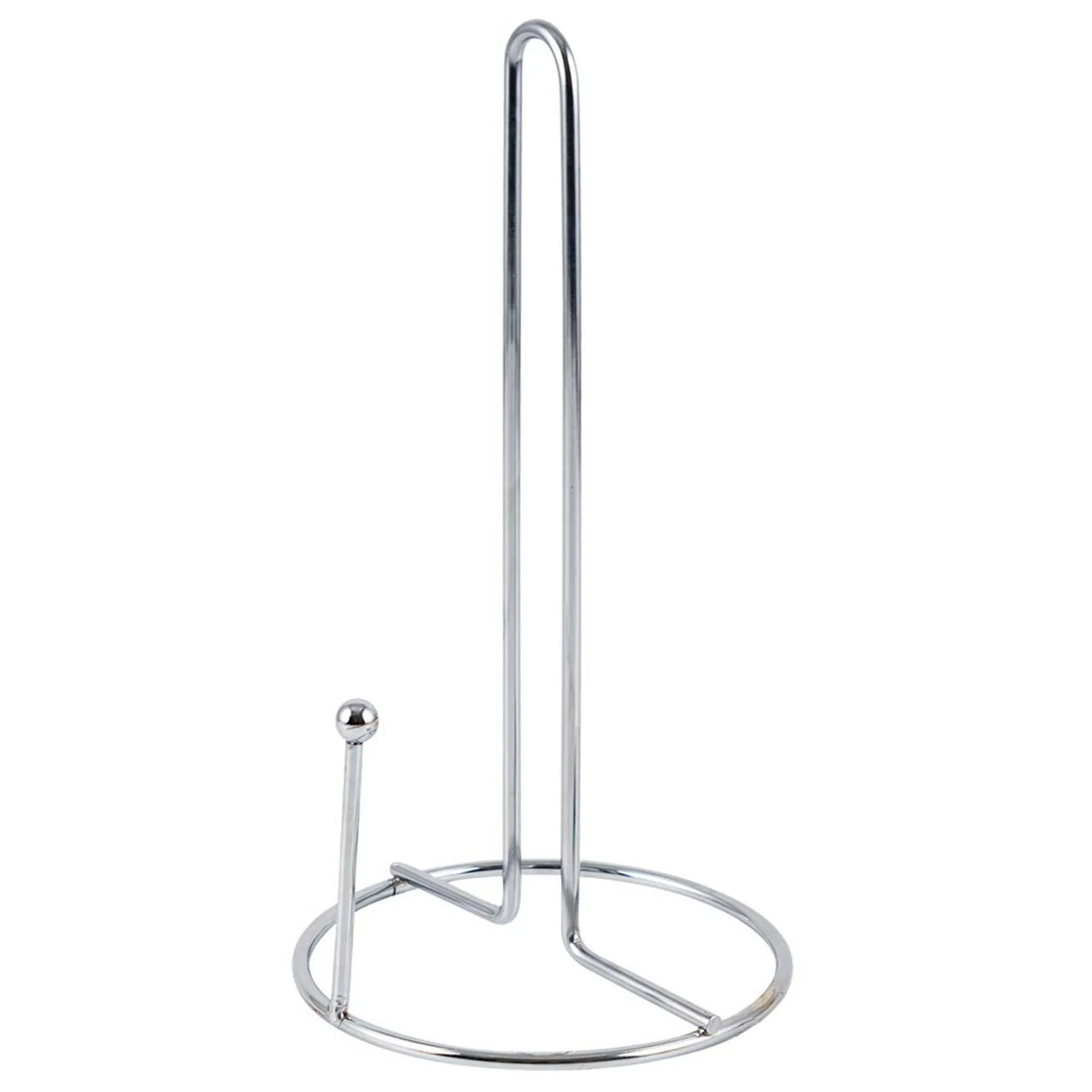 Tall - Silver Metal Paper Towel Holder Home Mart Goods