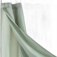 Sage Green Modern Grid Shower Curtain & Liner Set – Calm, Clean & Elegant HomeRoots