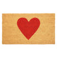 Heart Coir Door Mat – Durable, Eco-Friendly & Welcoming (30" x 48") HomeRoots