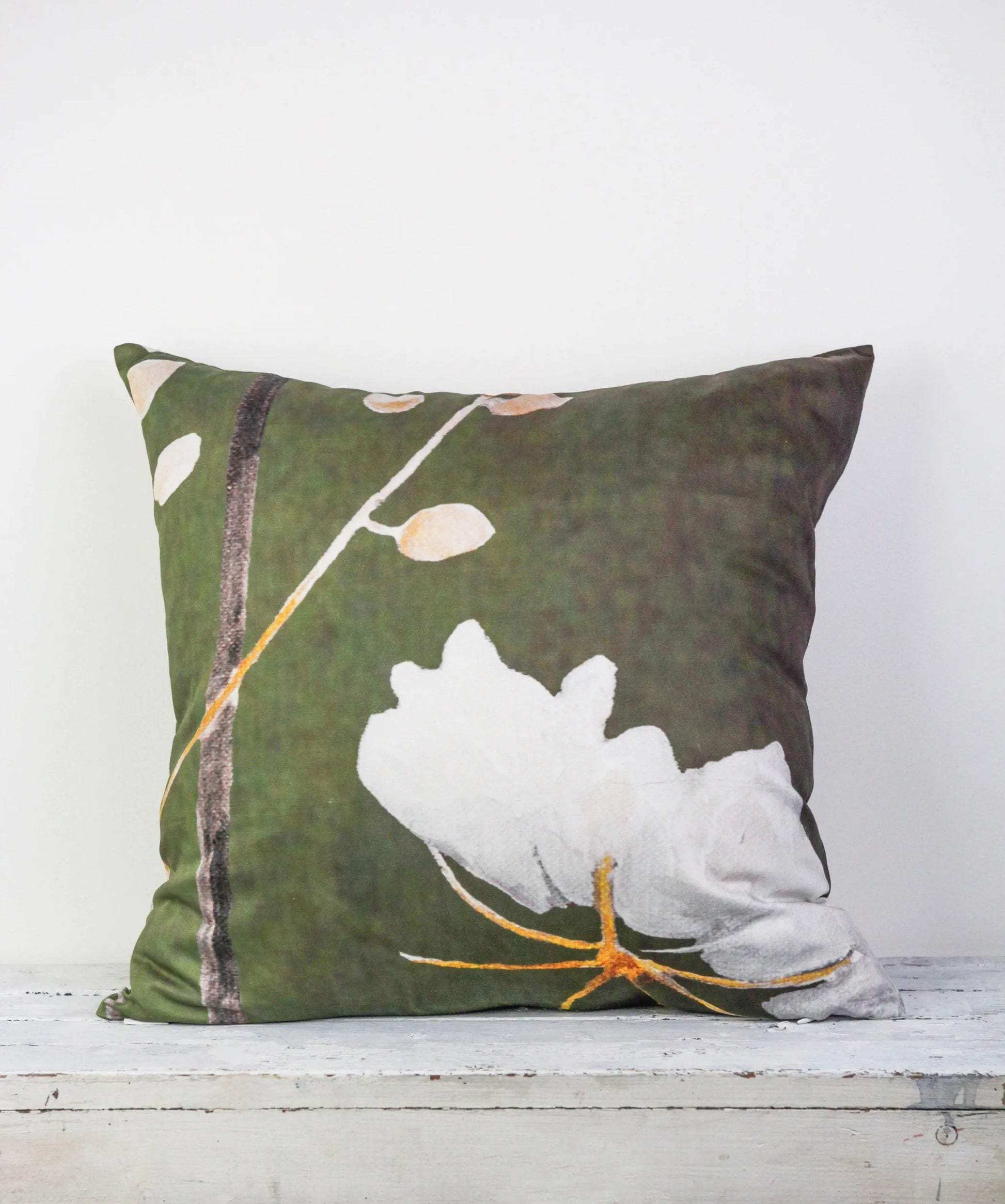 Decorative Reversible Throw Pillow Cover – 18” Square with Zipper Closure India & Purry