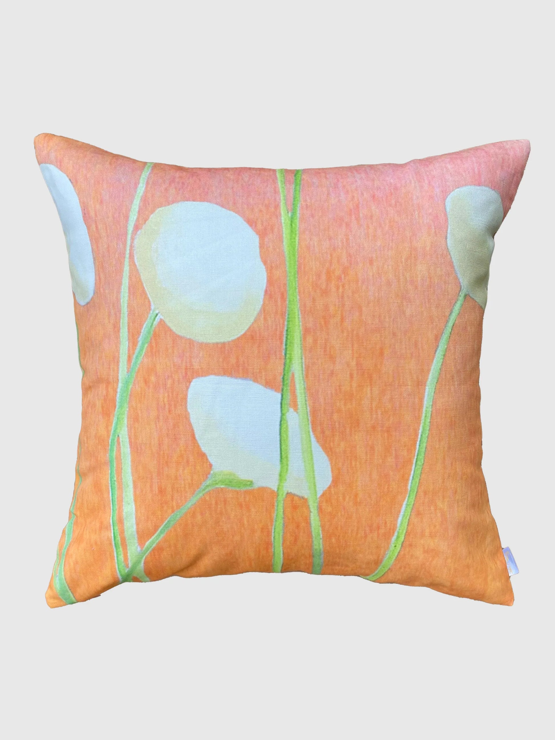 Decorative Reversible Throw Pillow Cover – 18” Square with Zipper Closure India & Purry