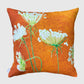 Decorative Reversible Throw Pillow Cover – 18” Square with Zipper Closure India & Purry