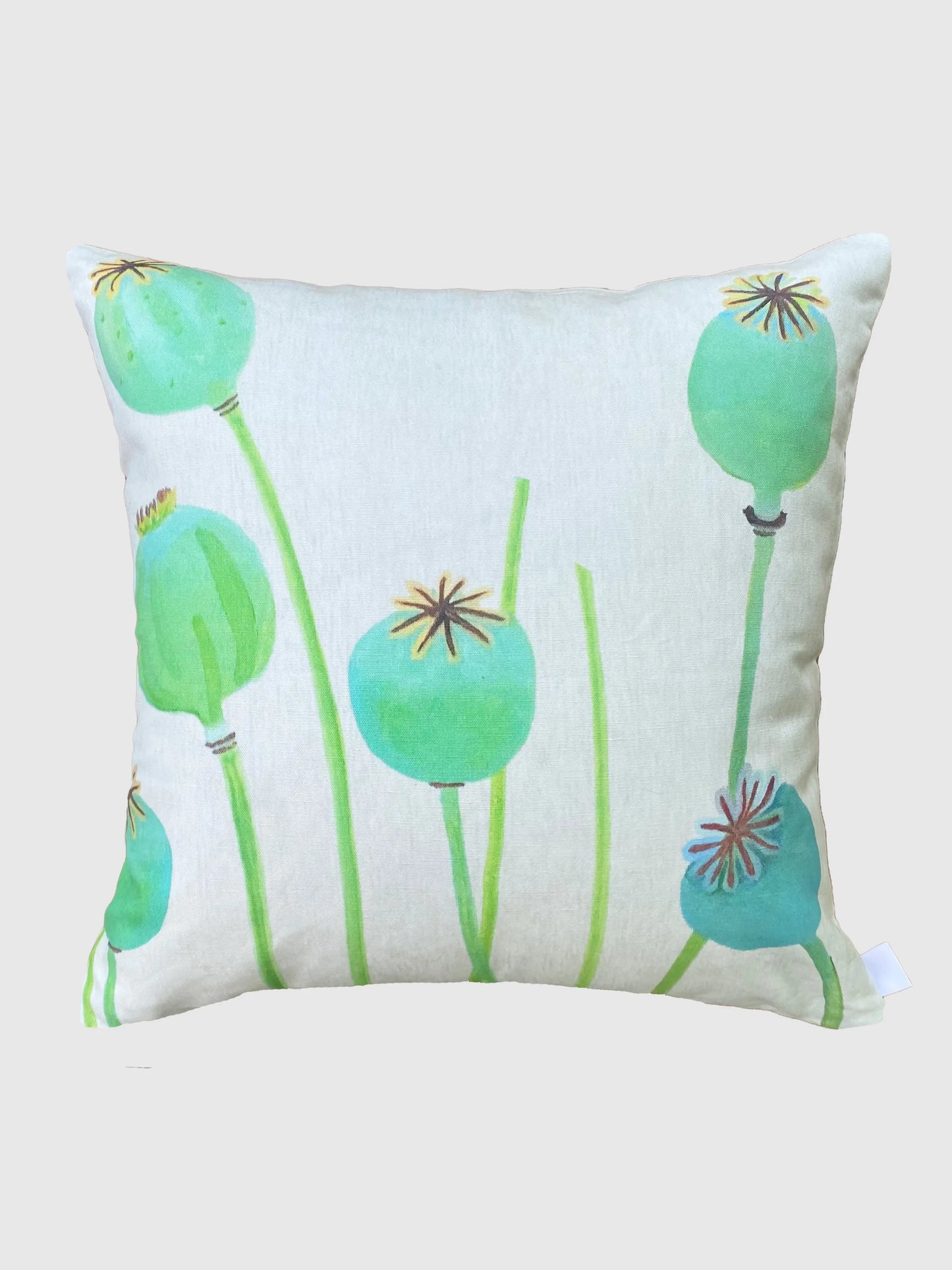 Decorative Reversible Throw Pillow Cover – 18” Square with Zipper Closure India & Purry