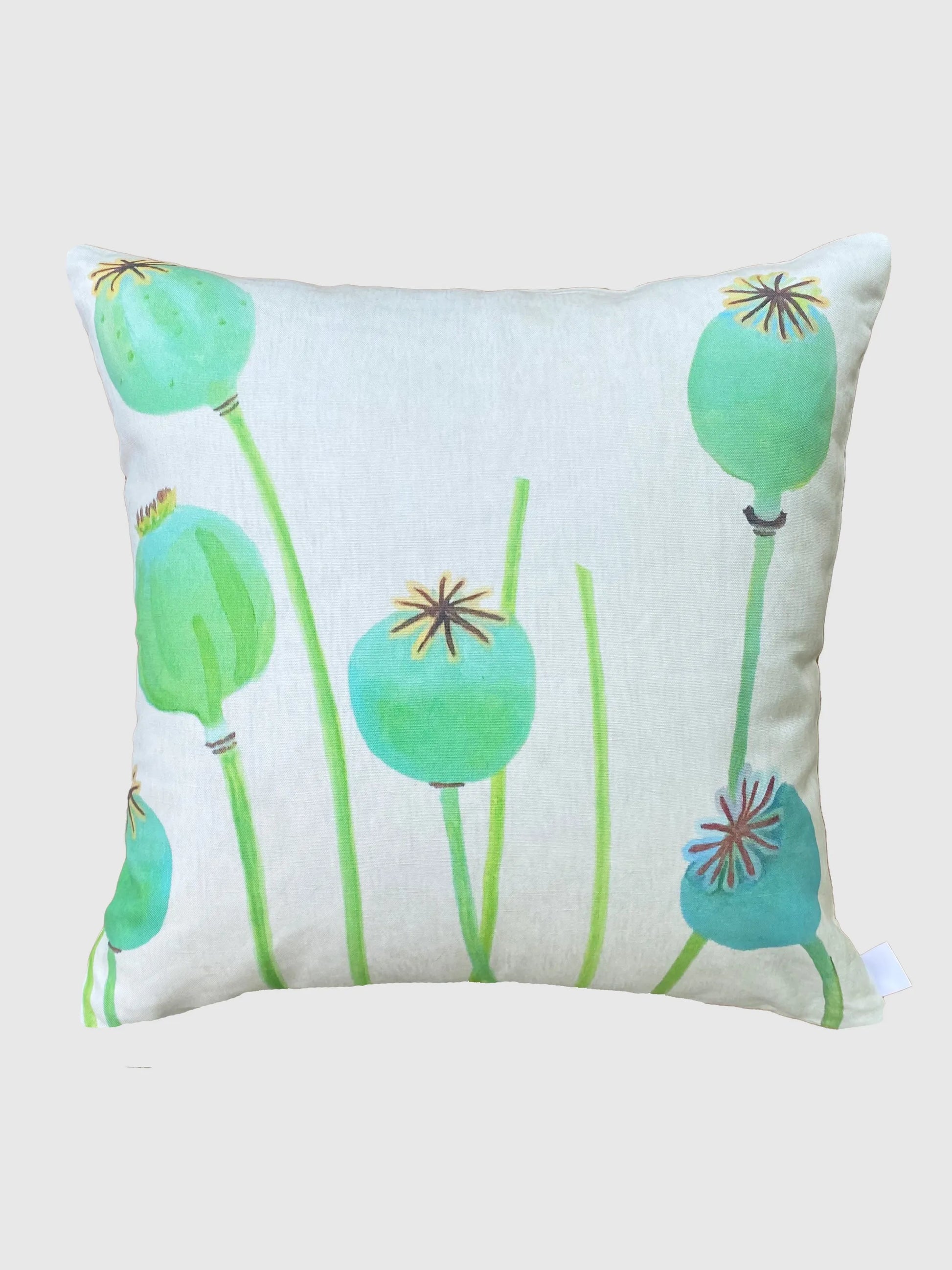 Decorative Reversible Throw Pillow Cover – 18” Square with Zipper Closure India & Purry