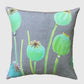 Decorative Reversible Throw Pillow Cover – 18” Square with Zipper Closure India & Purry