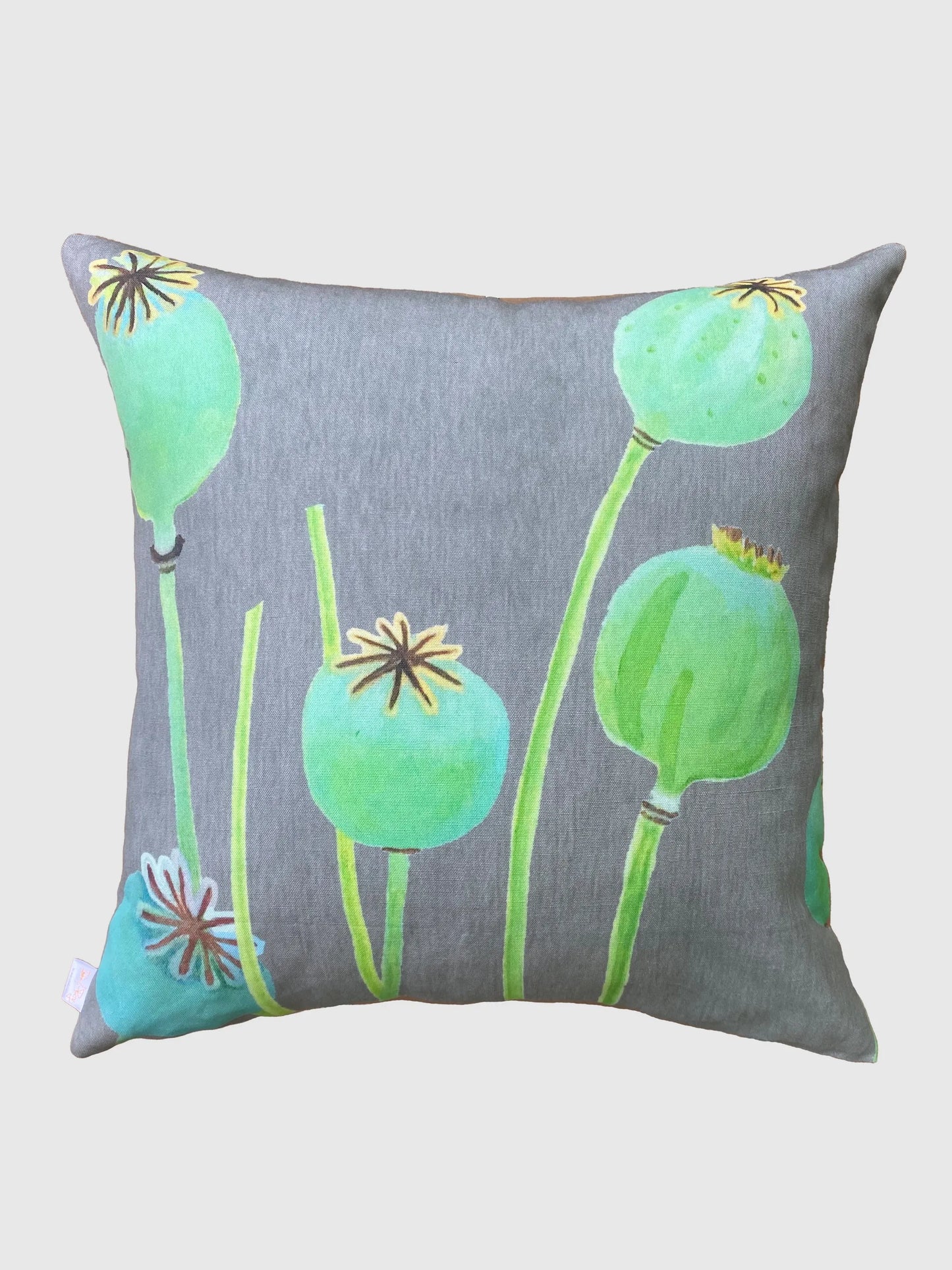 Decorative Reversible Throw Pillow Cover – 18” Square with Zipper Closure India & Purry