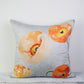 Decorative Reversible Throw Pillow Cover – 18” Square with Zipper Closure India & Purry