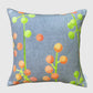 Decorative Reversible Throw Pillow Cover – 18” Square with Zipper Closure India & Purry