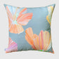 Decorative Reversible Throw Pillow Cover – 18” Square with Zipper Closure India & Purry