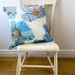 Decorative Reversible Throw Pillow Cover – 18” Square with Zipper Closure India & Purry