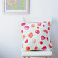 Decorative Reversible Throw Pillow Cover – 18” Square with Zipper Closure India & Purry