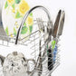 Better Chef 2-Level Chrome-Space-Saving Over-the-Sink Dish Drying Rack – Modern Kitchen Organizer Better Chef