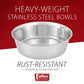 Heavy Weight Stainless Steel Pet Bowl – Durable, Stable & Easy to Clean Jeffers