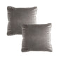 Dove Gray Velvet Pillow Cover – Soft, Elegant & Modern SOGA