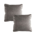 Dove Gray Velvet Pillow Cover – Soft, Elegant & Modern SOGA