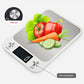 15Kg/1G Kitchen Scale Food Scale Stainless Steel Kitchen Scale Waterproof Scale Digital Food Baking Milk Vegetable Weight Scales