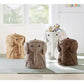 Charming Elephant Woven Wicker Hamper Basket with Lid - Perfect for Organizing Kids' Toys and Laundry