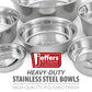 Heavy Weight Stainless Steel Pet Bowl – Durable, Stable & Easy to Clean Jeffers
