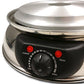 Elevate Your Dining Experience with the Shabu 7.75-Inch Stainless Steel Electric Wok and Mongolian Hot Pot - Featuring a Broiler for Perfectly Cooked Meals