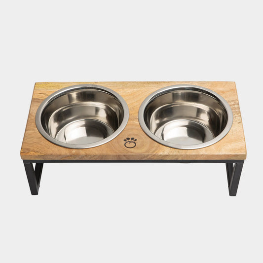 GF Pet Elevated Wood & Metal Feeder – Stylish, Durable & Easy to Clean GF Pet