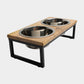 GF Pet Elevated Wood & Metal Feeder – Stylish, Durable & Easy to Clean GF Pet