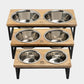 GF Pet Elevated Wood & Metal Feeder – Stylish, Durable & Easy to Clean GF Pet