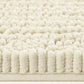 2-Piece Cream Plush Chenille Bath Mat Set – Soft, Absorbent & Non-Slip Bathroom Rugs