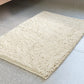 2-Piece Cream Plush Chenille Bath Mat Set – Soft, Absorbent & Non-Slip Bathroom Rugs