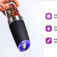 Elevate Your Dining Experience with the KSL Gravity Electric Salt and Pepper Grinder Set - Perfect Holiday Gift with Adjustable Coarseness and Modern Design