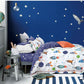 Johanas Rocket Ship  100% Cotton Reversible Comforter Set Say Yes Bedding