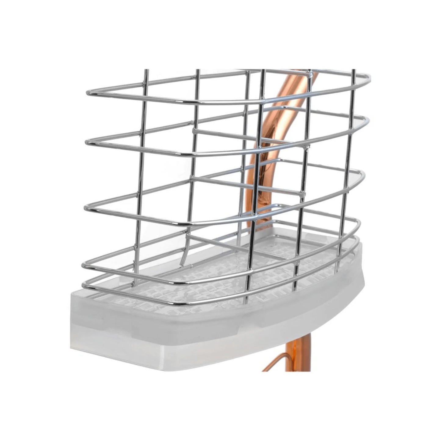 Elevate Your Kitchen with the Better Chef 22" Chrome-Plated 2-Level R-Shaped Dish Rack